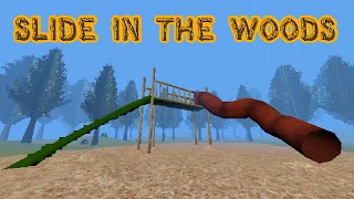 Кринжую на горке ➨ Slide in the woods