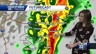 Severe weather risk Tuesday across the Savannah area