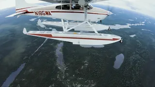 Flight 5 - Touring Canada with Cessna 185 on Floats - Lake Miminiska to Pickle Lake
