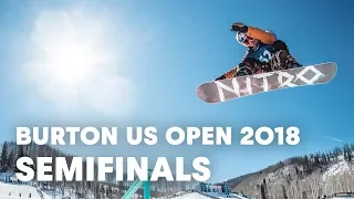 REPLAY - Snowboarding Slopestyle Semifinals at Burton US Open 2018 - Men's Semifinals