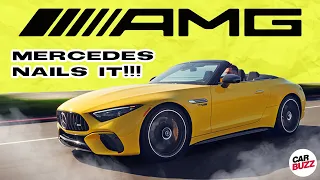 The 2022 Mercedes-AMG SL Is A GLORIOUS V8 Grand Tourer