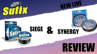 NEW MONOFILEMENT LINES |SUFIX SYNERGY & SUFIX SIEGE | REVIEW |WHAT MAKES THEM DIFFERENT..?