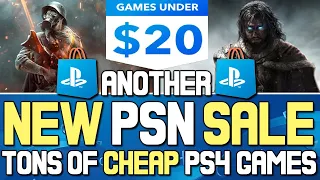 ANOTHER NEW PSN SALE LIVE RIGHT NOW - GAMES UNDER $20 SALE!