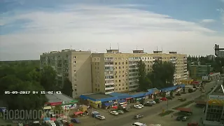 Timelapse 05-09-2017 - Новомосковск, Украина