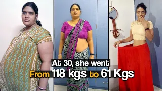 She Lost 57 kgs Weight Post her Pregnancy, PCOD | Fat to Fit | Fit Tak