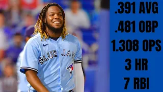 Vladimir Guerrero Jr Player Of The Week Highlights(June 21-27)