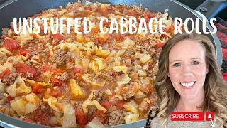 How to Make DESTROYED Cabbage Rolls | Easy UNSTUFFED Cabbage Rolls