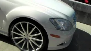 DUBSandTIRES.com 22'' XIX Silver Wheels 2012 Mercedes S550 Rims Asanti Forgiato