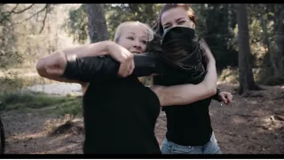 Girl Fight in the forest