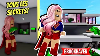 TOUS LES SECRETS DE LA NOUVELLE MISE A JOUR DE SUPER HERO DANS BROOKHAVEN RP ROBLOX