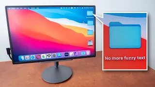 Fix for fuzzy text with MacOS UI scaling on external displays