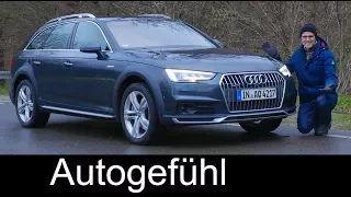 The perfect Crossover? Audi A4 Allroad quattro FULL REVIEW 2018 A4 Avant - Autogefühl