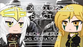 GATE x Cold Star Reacts: Rainbow Six Siege - SAS Operator Intros