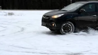 Hyundai ix35 on SNOW (Zapada) part I