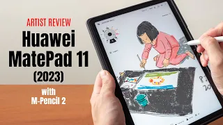 Huawei MatePad 11 (2023) artist review - One upgrade and downgrade