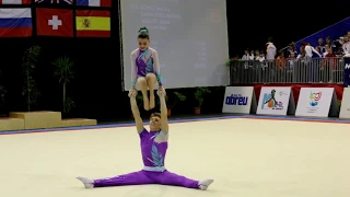 Acrobatic Gymnastics Maia International Acro Cup - POR GCP MxP AG Balance