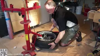 Motorcycle Tire Change & Balance - DIY