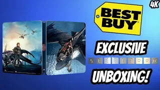 HOW TO TRAIN YOUR DRAGON THE HIDDEN WORLD (Steelbook) Unboxing and Review With Commentary