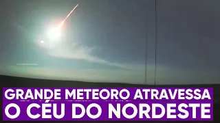 Explosão de meteoro é avistada na Bahia