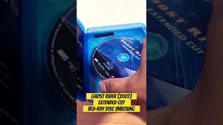 Ghost Rider (2007) Extended Cut Blu-ray Disc Unboxing #marvel #bluray #mcu #unboxing #ghostrider