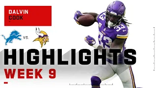 Dalvin Cook Naruto Runs Through the Lions w/ 252 Total Yards! | NFL 2020 Highlights