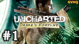 Uncharted Drakes Fortune - Chapter 1 - Ambushed - Walkthrough No Commentary PS4