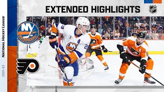 New York Islanders vs Philadelphia Flyers Mar 20, 2022 HIGHLIGHTS