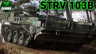 World of tanks Console , шведская пт X уровня STRV 103B.