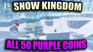 Super Mario Odyssey: Snow Kingdom - All 50 Purple Coins Locations Guide | Walkthrough!