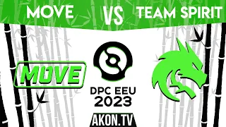 🔴DOTA 2 [RU] Team Spirit vs One Move [bo3] DPC EEU 2023 Tour 2, Division I, Table