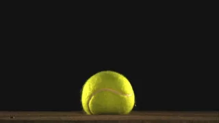 The Beauty of Slow Motion - Tennis Ball Bounce