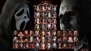 Mortal Kombat 9 - Expert Tag Ladder (GHOSTFACE & MICHAEL MYERS) - Gameplay @(1080p) - 60ᶠᵖˢ ✔