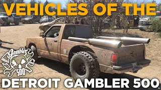 Vehicles of the Detroit Michigan Gambler 500