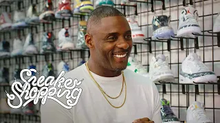 Idris Elba Goes Sneaker Shopping With Complex