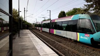 Tram-train Alstom Citadis Dualis (Gare de Gorges, France), 18 avril 2019