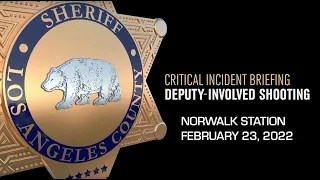 Critical Incident Briefing - Norwalk Station, 02/23/2022
