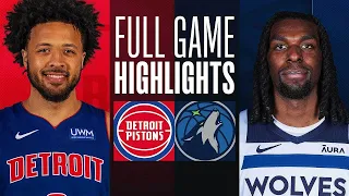 Timberwolves vs Detroit Pistons Full Game Highlights | Mar 27 | NBA Regular Season 2024