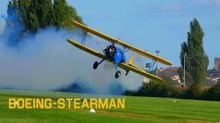 Boeing Stearman PT 17 Aerobatics Biplane Trainer Aircraft Ultra HD 4K