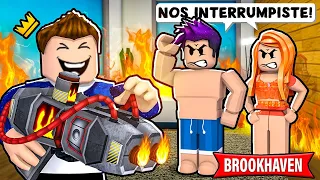 QUEMANDO CASAS DE PERSONAS en BROOKHAVEN! 🤣🏡 - Roblox YoSoyLoki