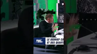 La COLÈRE de Daniel Riolo 🤬 après l'élimination de Nice 🔴⚫ #bestofsupporter #reaction #rmcsport