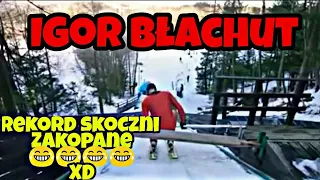 Igor Błachut pobija rekord skoczni w Zakopanem! KOMENTARZ STOCH&RUDZIŃSKI