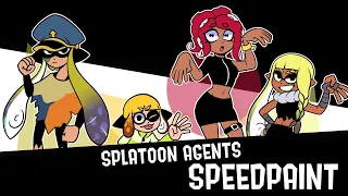 Splatoon Agents SPEEDPAINT
