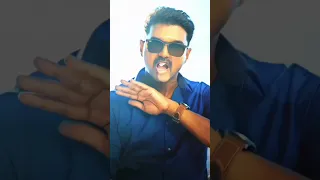 Thalapathy Vijay's Chewing Gum Style | #shorts #thalapathy #thalapathyvijay #chewingum