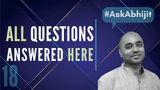 #AskAbhijit #EP18 Abhijit Iyer-Mitra answers your questions