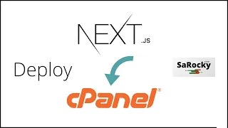 Create Next.js Project | Deploy Nextjs To cPanel Shared Hosting Server | SaRocky