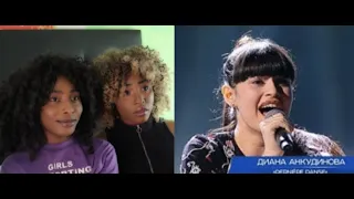 SISTERS REACT TO Diana Ankudinova singing "Dernière danse" Диана Анкудинова!