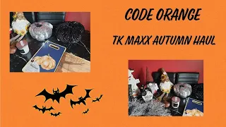 CODE ORANGE!!!!!! TK MAXX AUTUMN HAUL