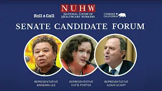 NUHW's 2023 U.S. Senate Candidate Forum