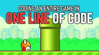 I Made Flappy Bird in One Line of Code!