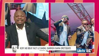 Kiff no beat fait le show, Carmen Sama fortement critiquée